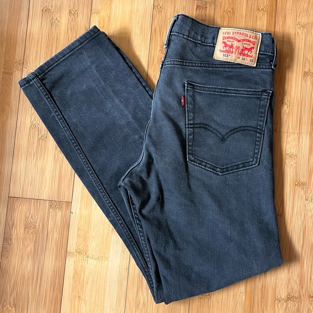 LEVI’S Mens 513 Straight Jeans - 32x32